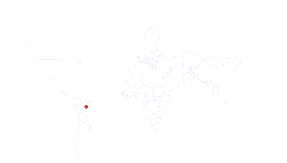 Manaus auf der Karte vom GEOQUIZ eingezeichnet