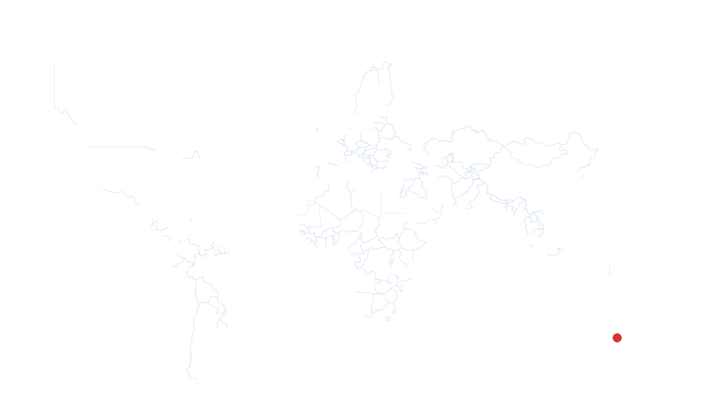 Мельбурн auf der Karte vom GEOQUIZ eingezeichnet
