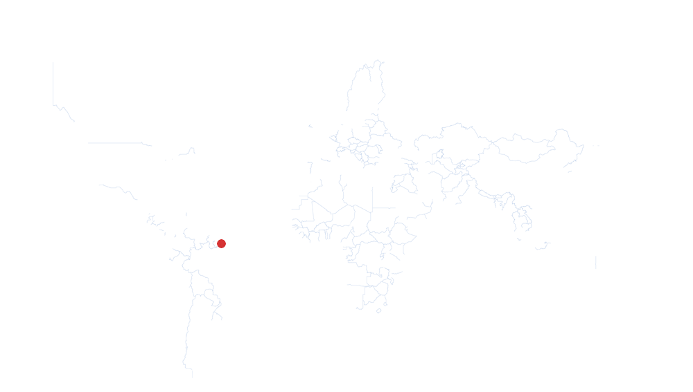 Guyana francese auf der Karte vom GEOQUIZ eingezeichnet